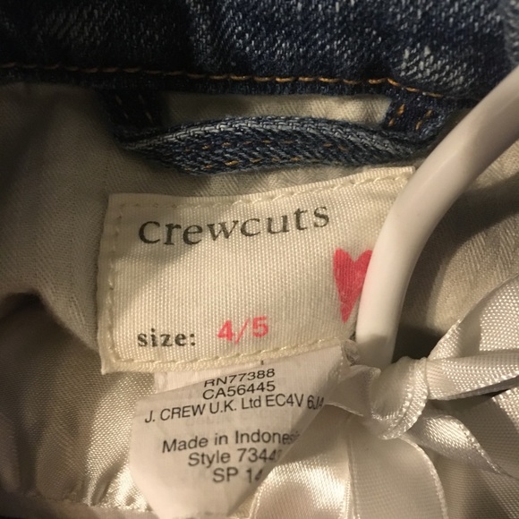 Crew cuts jean jacket - Picture 3 of 3